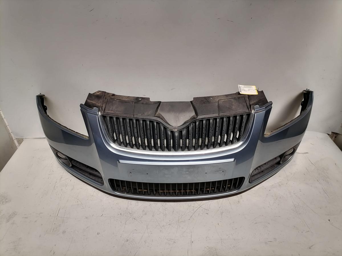 Skoda Fabia 2 original Sto&szlig;stange Stossf&auml;nger vorn 9154 Satin Grey Bj.2009